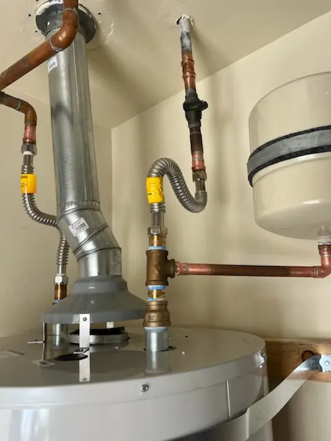 Water heater installation and plumbing repair in Vienna Woods